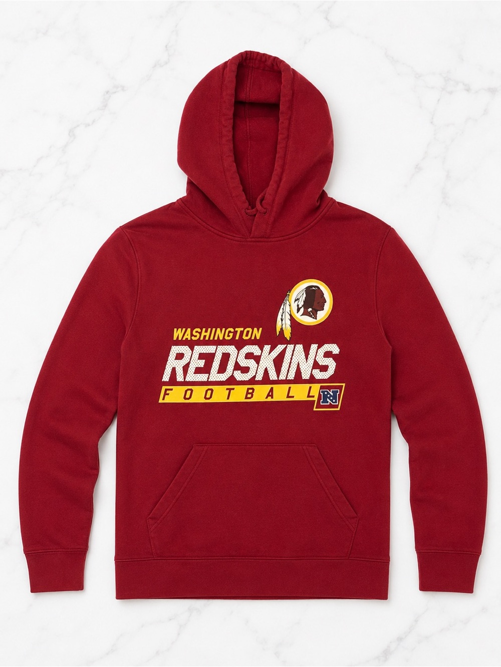 Washington Redskins Red Crewneck Hoodie Sweatshirt